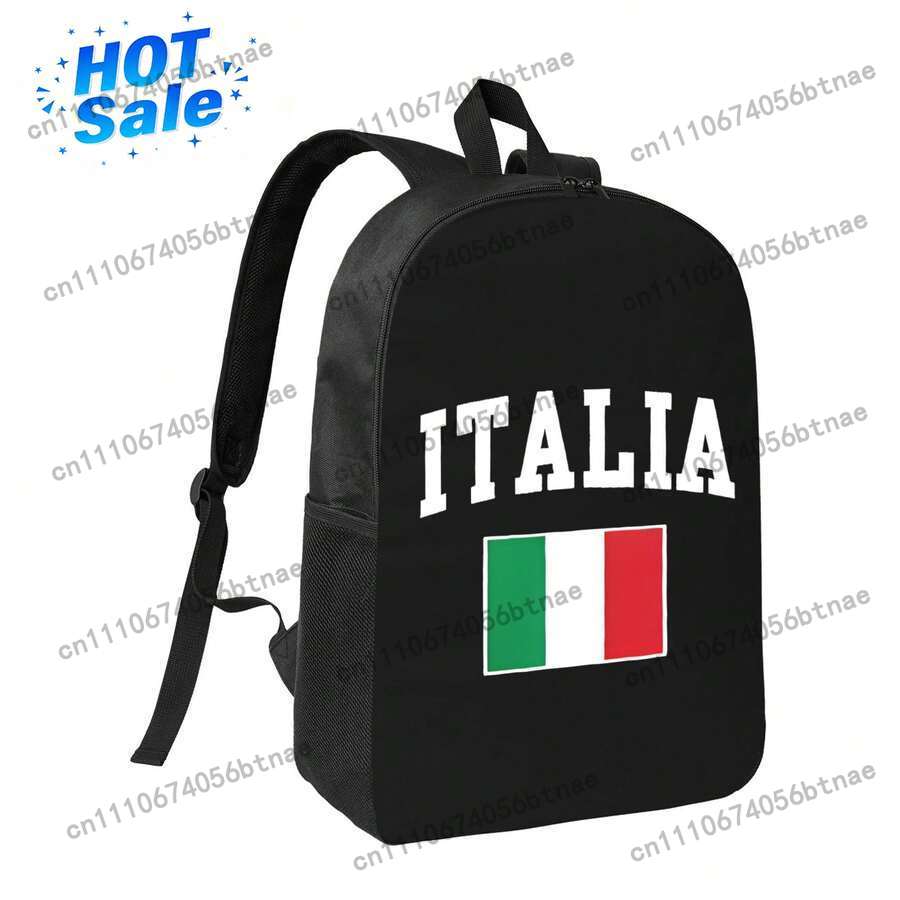Laptop Bag Waterproof - Mochila com bandeira da Itália, à