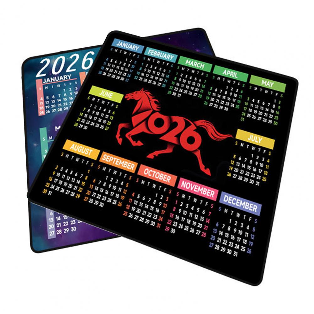 Laptop Accessories Mouse - 2026 calendário mouse pad à prova