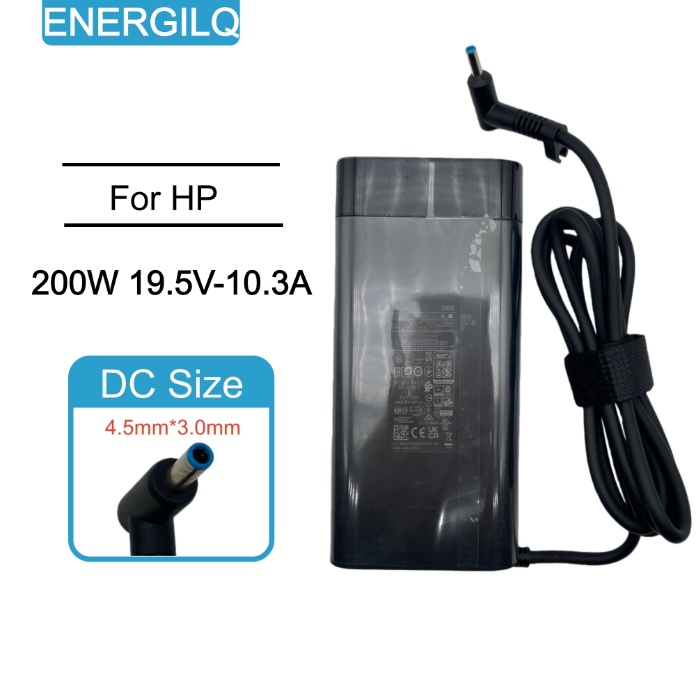 Victus Laptop Accessories - Carregador/Adaptador de Laptop 200W 19.5V 10.3A