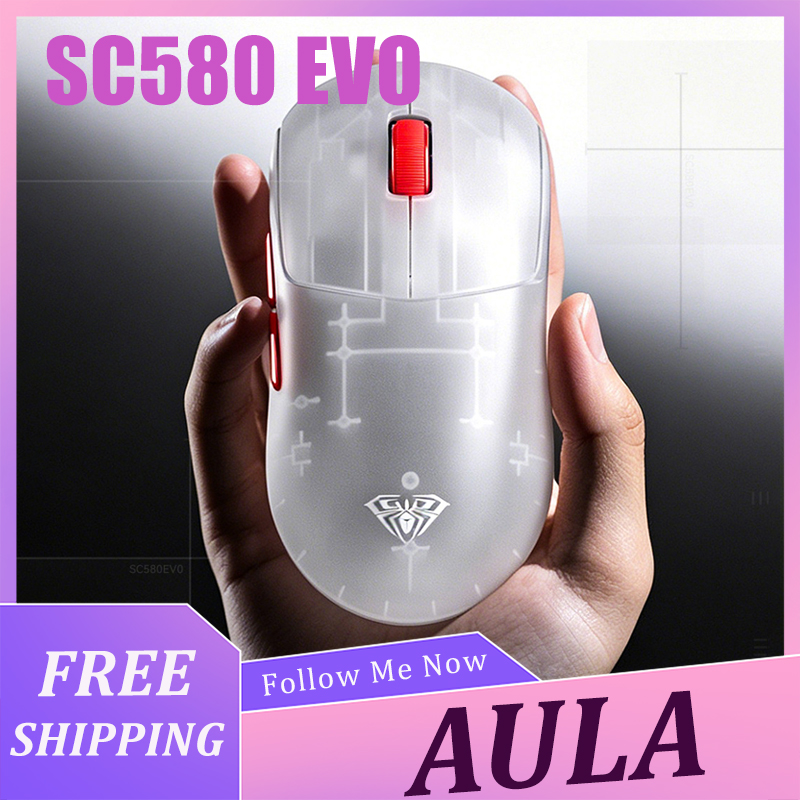 Laptop Accessories Mouse - Mouse AULA SC580 EVO Leve Sem