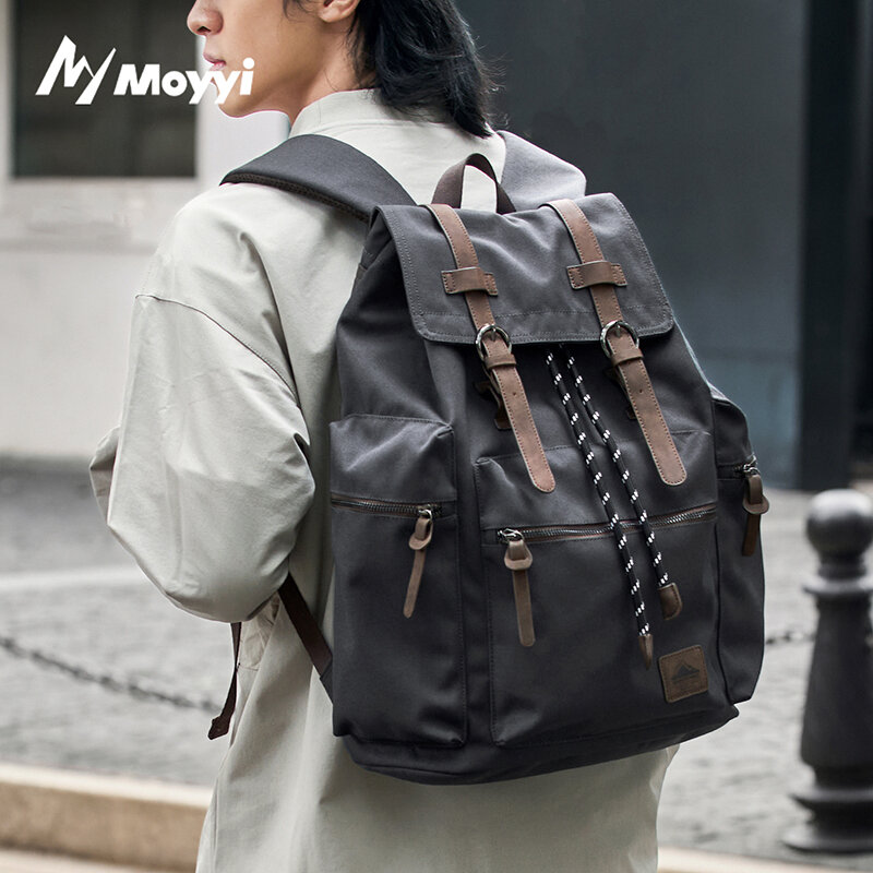 Laptop Bag Waterproof - Mochila Grande MOYYI 27L para Homens