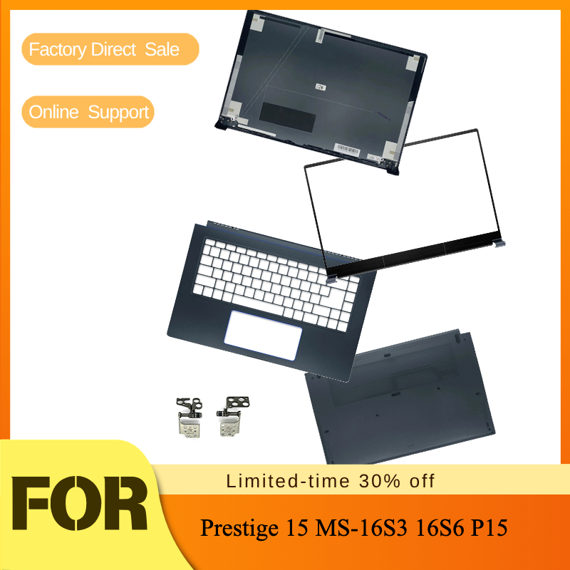 Laptop Accessories Display - Para Tela, Tampa Traseira, Moldura Frontal,
