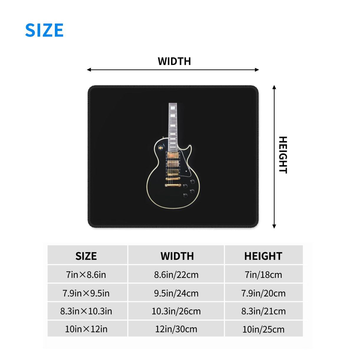 Mouse Pad Gibson Custom Shop L - Laptop Accessories Shop avaliação e preço