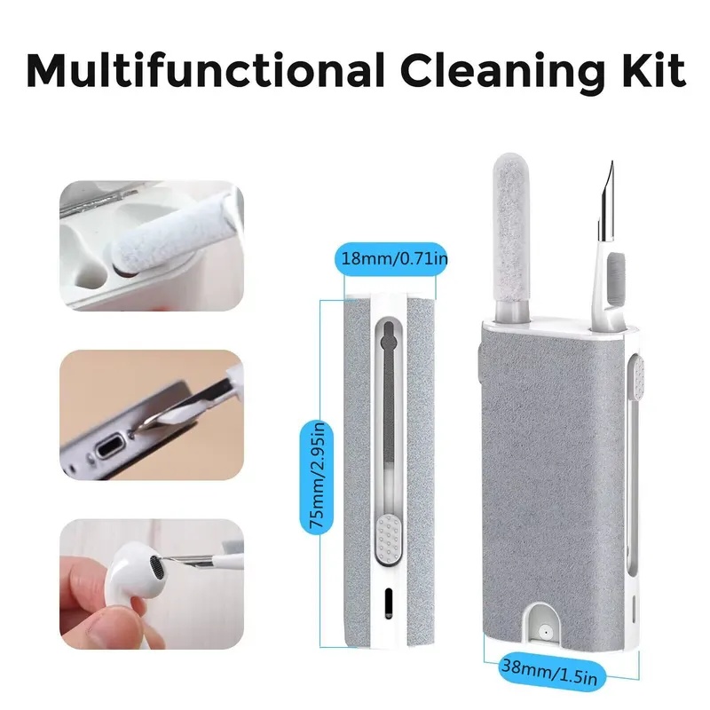 Conjunto de Limpeza 5 em 1 par - Laptop Accessories Cleaning Kit avaliação e preço