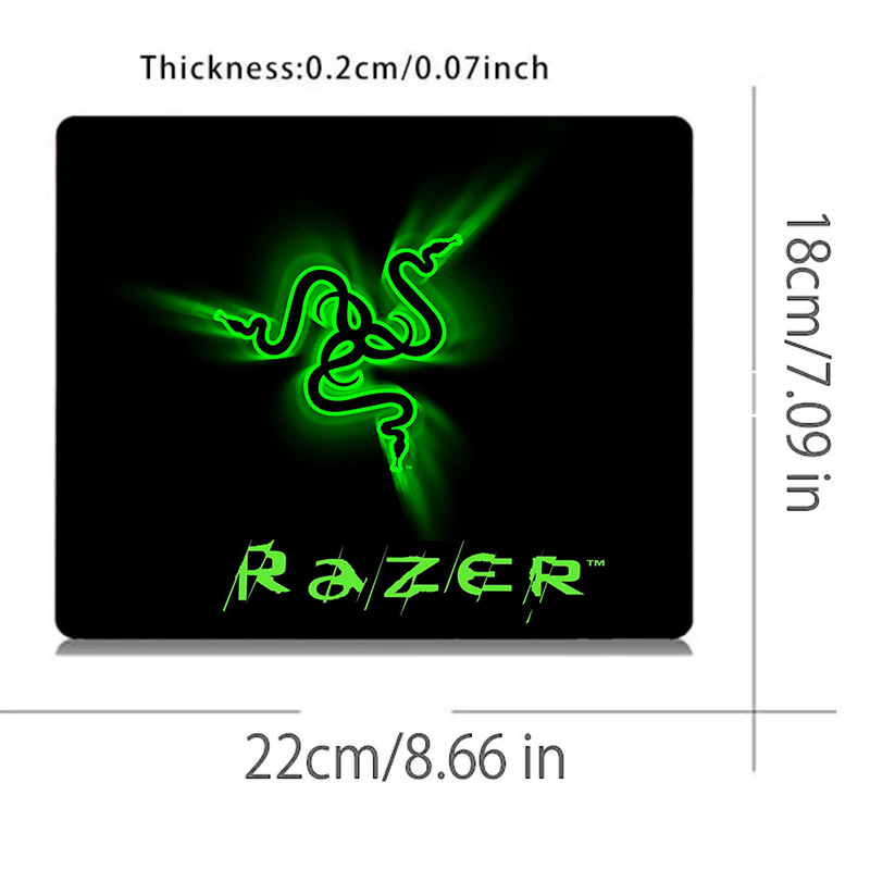 Razer moda pequena mouse pad a - Laptop Accessories Mouse avaliação e preço