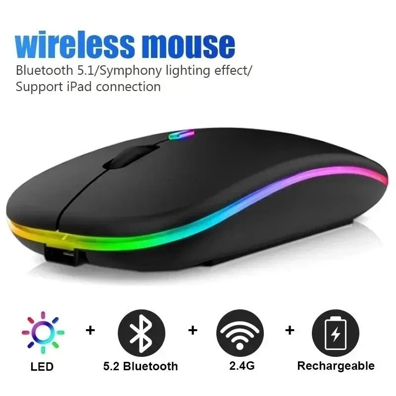 Mouse sem fio bluetooth, modo  - Laptop External Accessories avaliação e preço