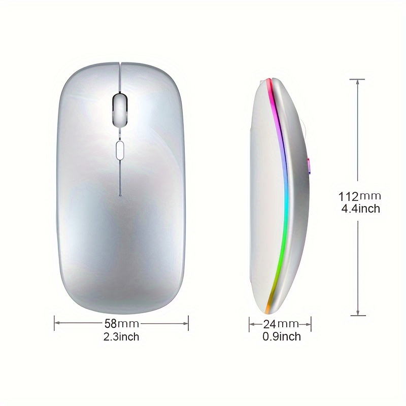 Mouse sem fio bluetooth, modo  - Laptop External Accessories avaliação e preço