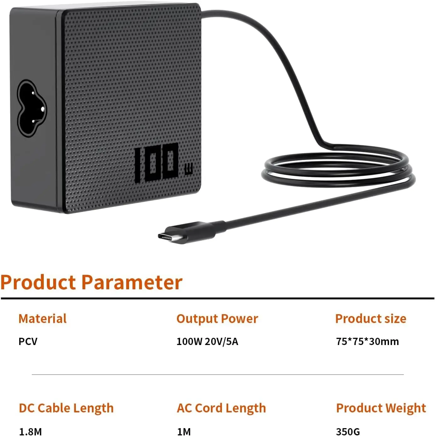 Laptop AC Adapter Charger, 20V - Laptop Accessories Shop avaliação e preço