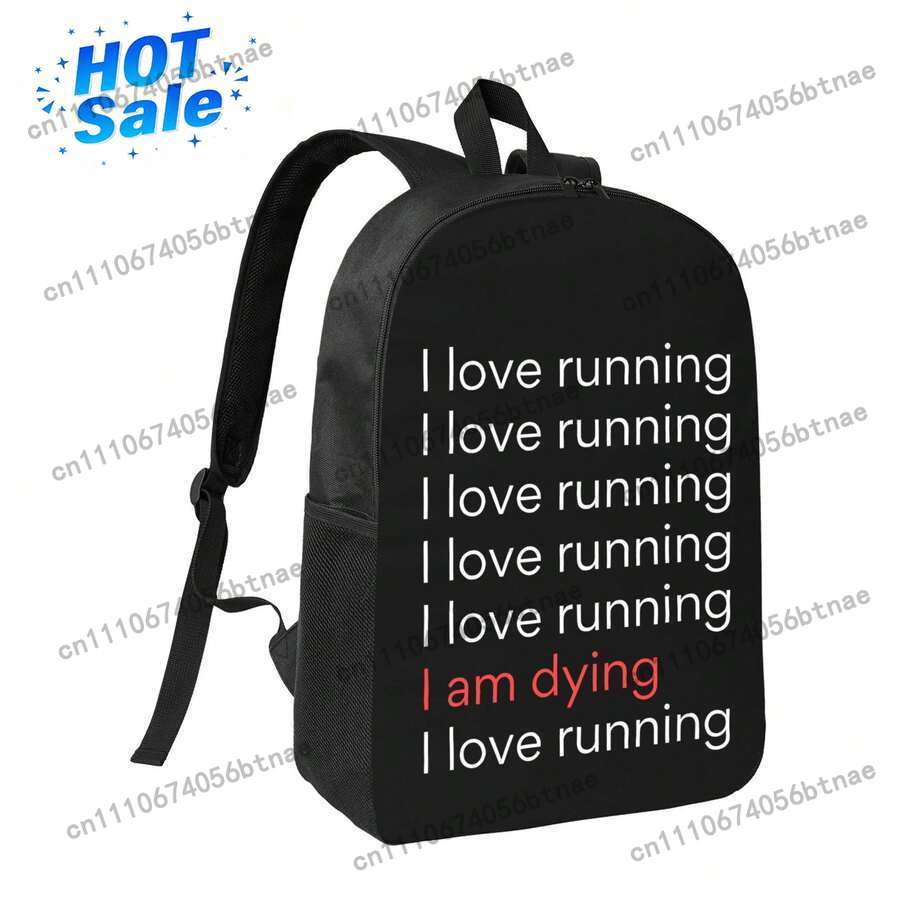 Mochila I Love Running I Am Dy - Laptop Bag Waterproof avaliação e preço