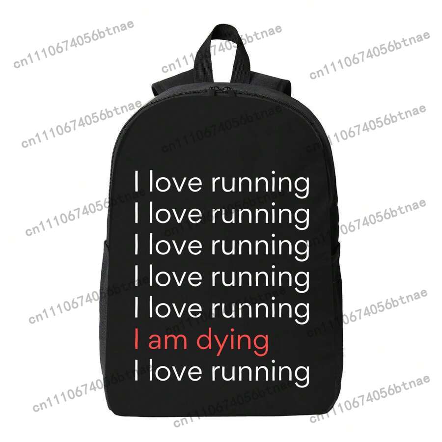 Mochila I Love Running I Am Dy - Laptop Bag Waterproof avaliação e preço
