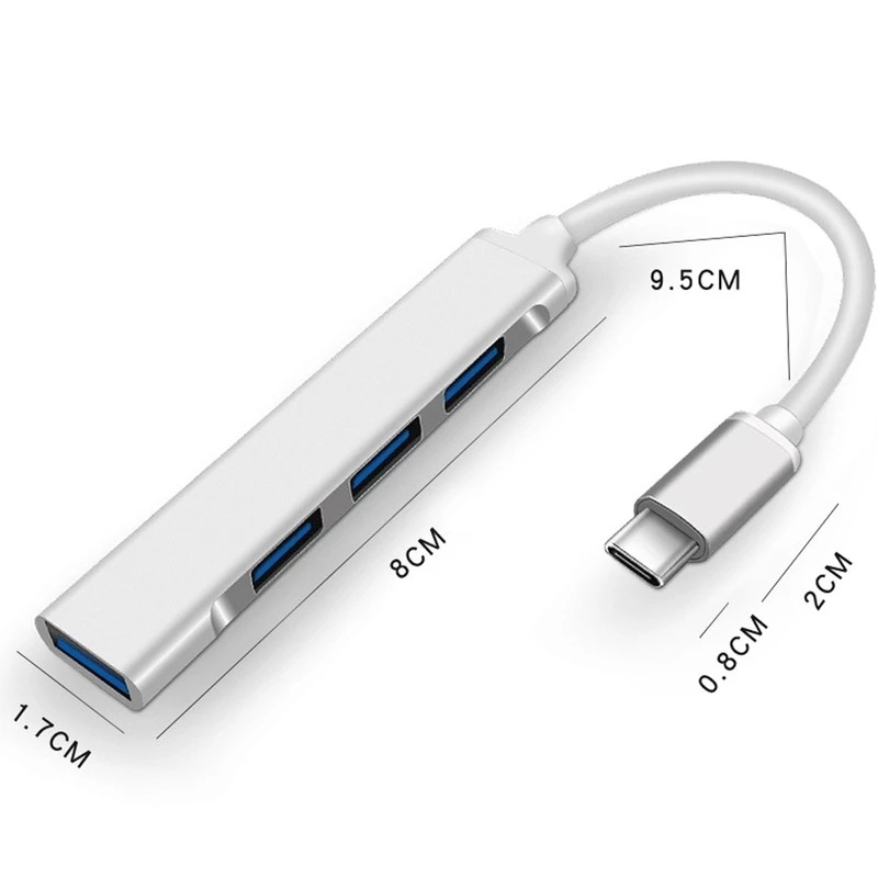 Hub Extensor Tipo-C 4 em 1, Hu - Laptop Accessories Price avaliação e preço