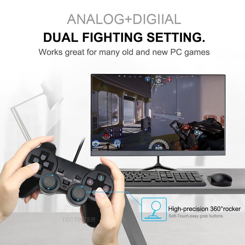 Joystick USB com Fio para PC,  - Laptop Accessories Price avaliação e preço