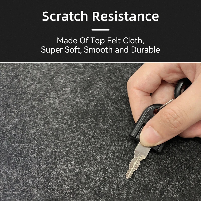 Tapete de Feltro de Lã para Mo - Laptop Accessories Display avaliação e preço