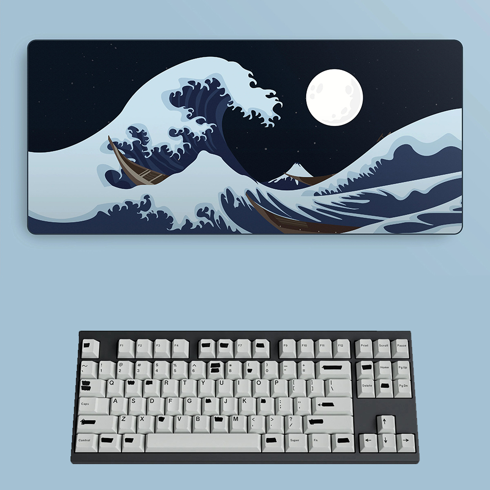 Mouse Pad Grande Onda Branco p - Laptop Accessories For Protection avaliação e preço