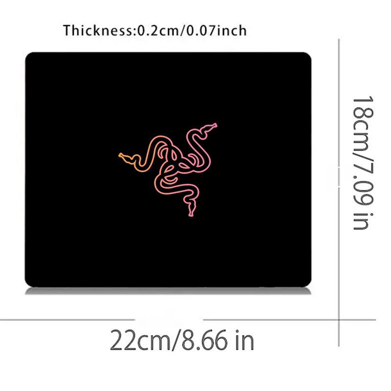 Razer luxo mouse pad anime gam - Laptop Accessories Mouse avaliação e preço