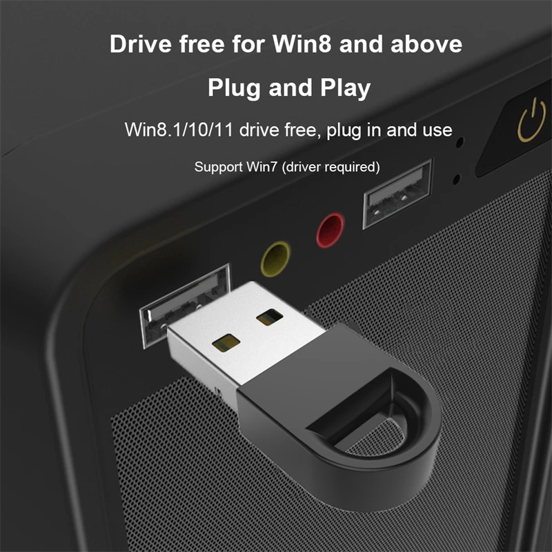 Usb bluetooth 5.1 adaptador us - Laptop External Accessories avaliação e preço