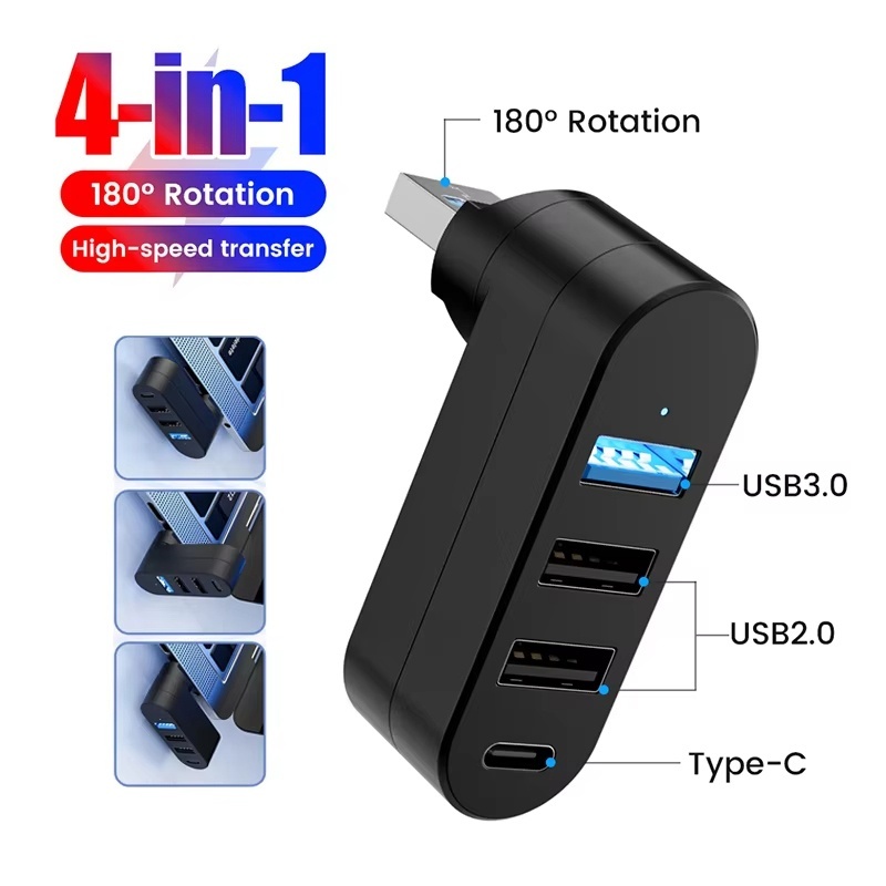 Hub USB 3.0 Mini Splitter Box  - Laptop Accessories Price avaliação e preço